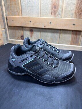 Adidas Terrex Eastrail Womens Grey Black Hiking Shoes Size 5.5 US 36.5 EU Y2K!!!